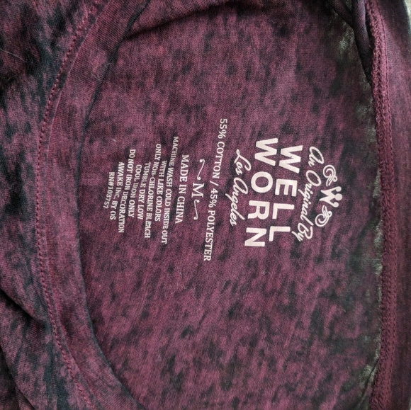 Maroon muscle tank - Picture 2 of 3